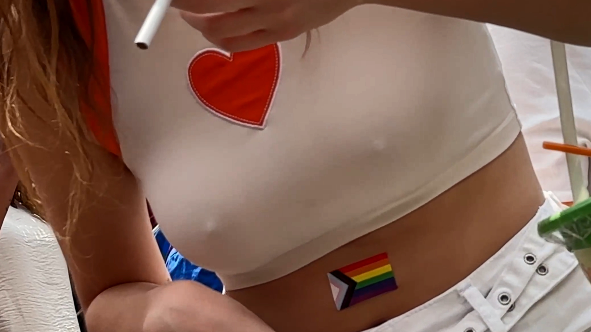Pride Girl in a Mini-Mini Skirt - Image 7